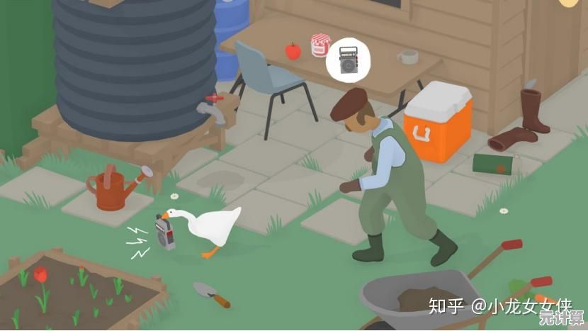 在游戏里当一只捣蛋大鹅是什么体验？大鹅模拟器中文版》告诉你答案！