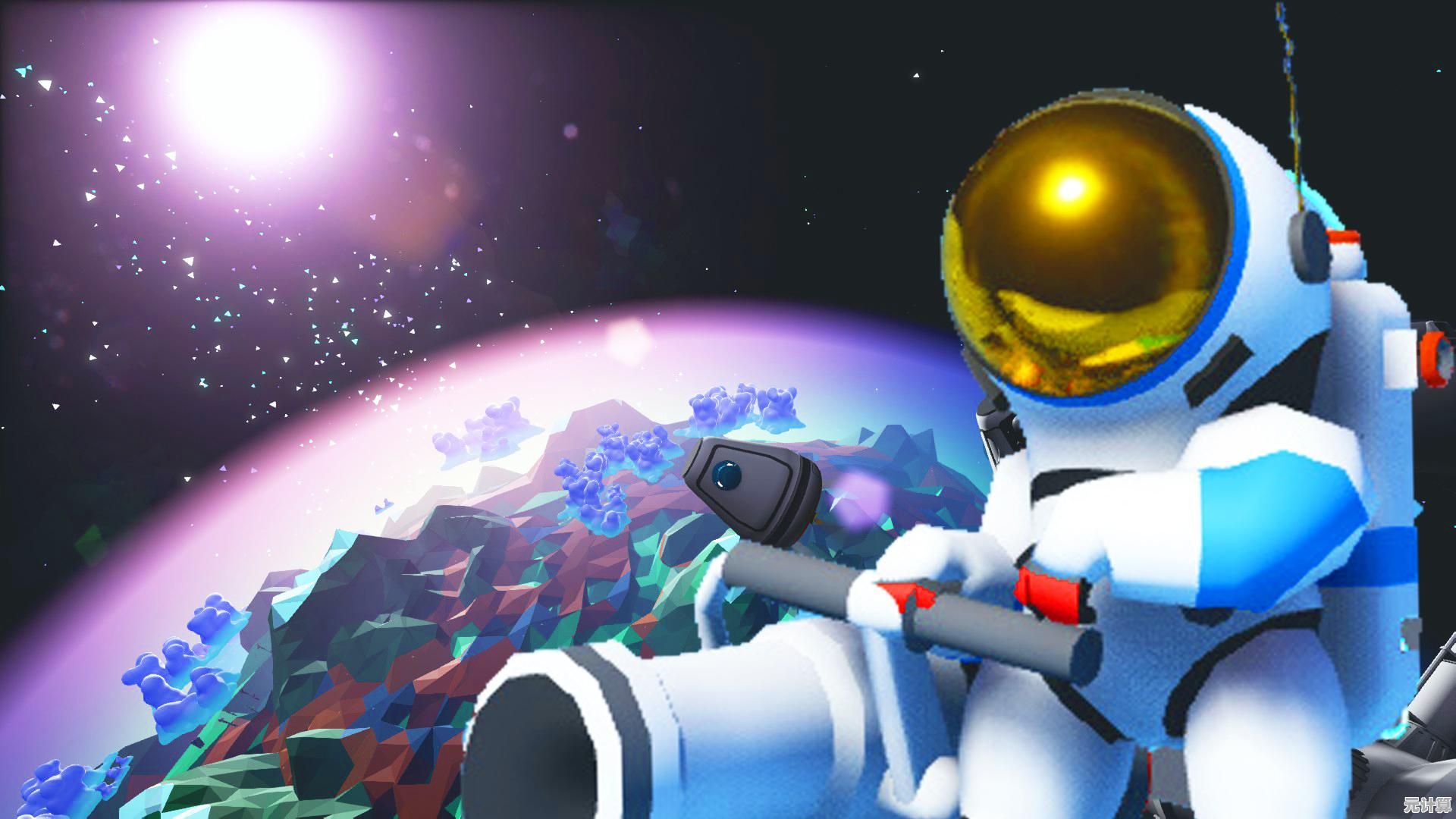 想体验自由创造与星际探索？为何不试试《太空沙盒人》