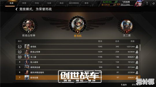 还在寻找高自由度的对战游戏？创世战车手机版多种模式畅玩到底！