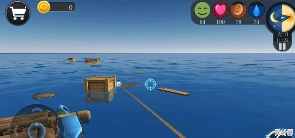 海洋筏模拟器游戏难道不是你在恶劣海况中展现生存智慧的绝佳舞台吗？