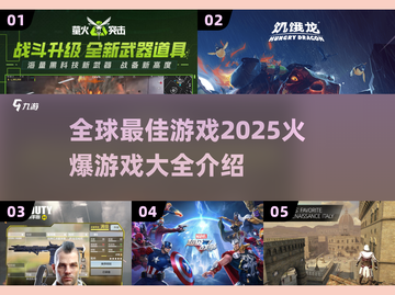 全新2025竞技手游推荐清单，经典与创新并存的必玩之作！