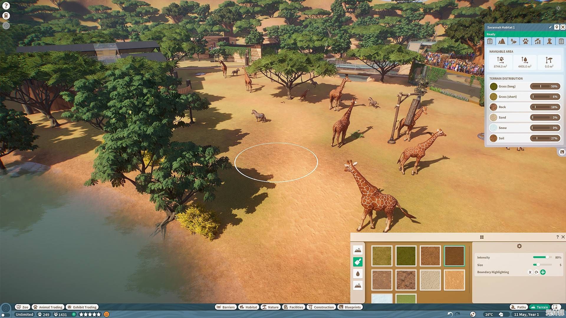 还在寻找独特的模拟经营游戏？动物大亨(Zoo Animals Planet Simulator)满足你的所有幻想！