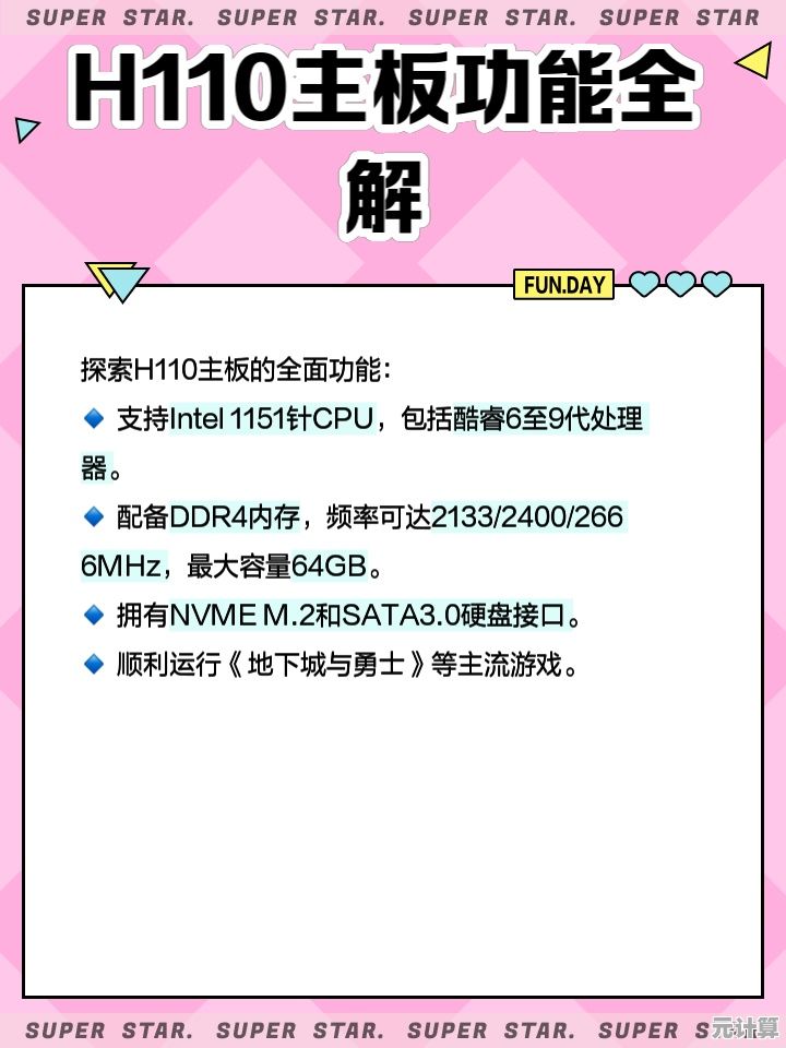 H110主板天梯图：全方位选购指南与性能配置推荐