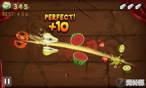 还在找画质超棒的解压游戏？水果忍者高清版(FruitNinja)你玩过了吗？