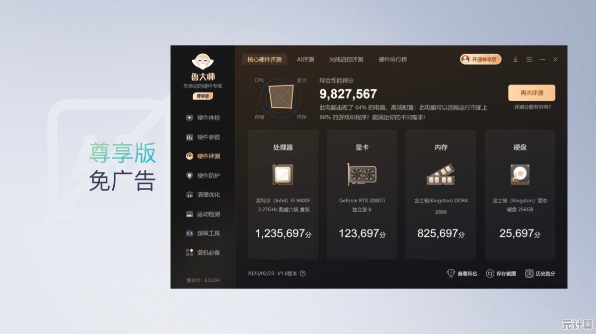 深度解析鲁大师：这款硬件评测工具能否成为你的可靠选择？