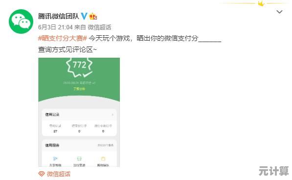 微信支付分如何查看？快速掌握个人积分查询技巧