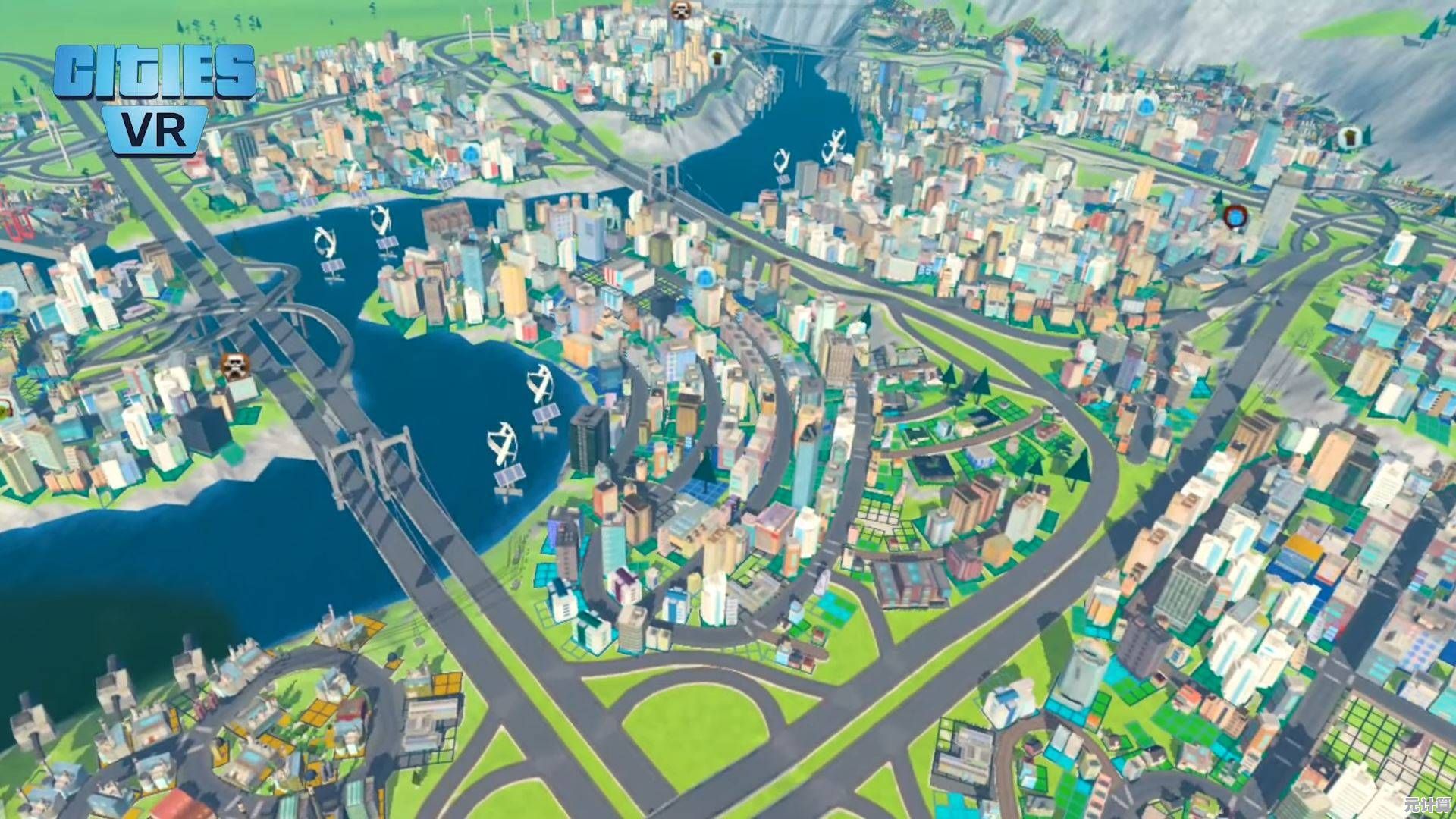 还在纠结建设城市的游戏？城市天际线手机版》给你简单又丰富的玩法！