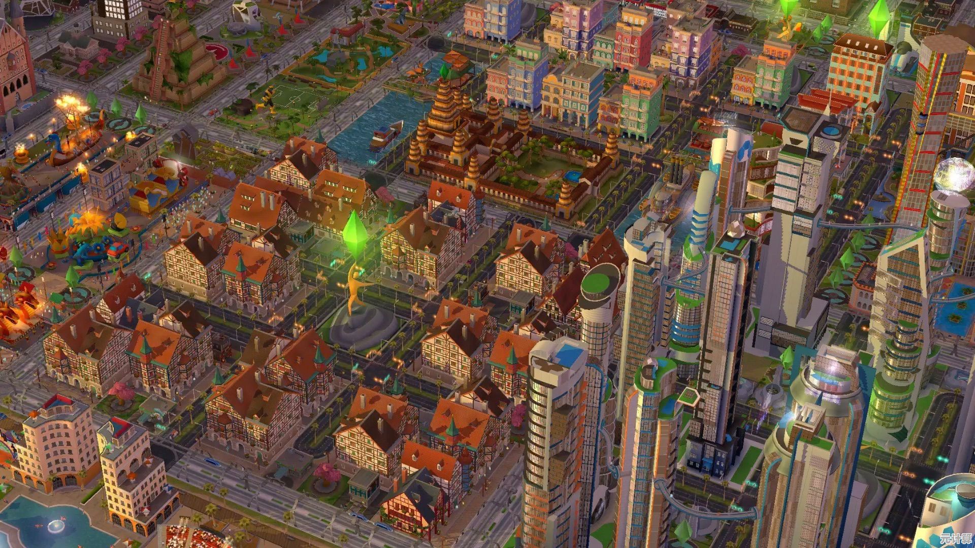 如何打造属于自己的繁华都市？SimCity国际服等你来挑战！