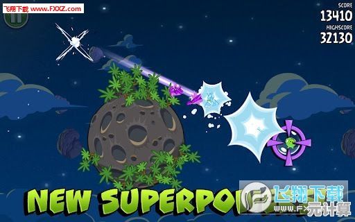 还在玩普通版本的愤怒小鸟？疯狂的小鸟太空版带你飞向宇宙！