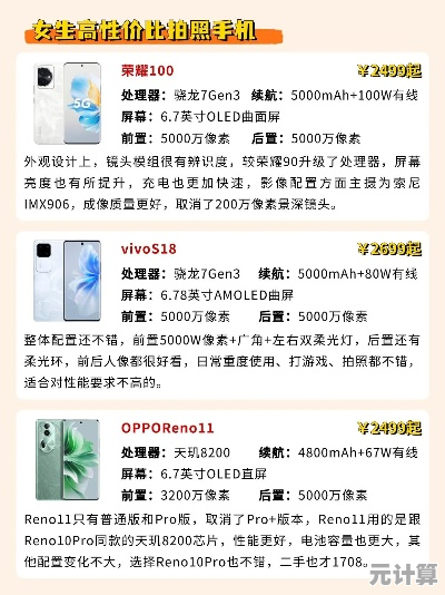 深度评测当前最佳智能手机：从拍照到续航的全方位推荐