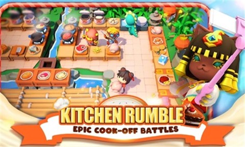 厨房乱斗(Cooking Battle)和朋友一起玩才够嗨！你的反应够快吗？