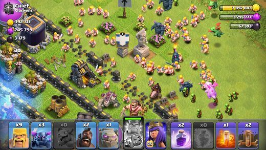 想体验全球联机的策略对战？部落冲突国际版（Clash of Clans）不来试试吗？