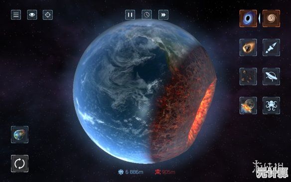 广告烦人？试试免广告的《星球毁灭模拟器中文版》毁灭星球爽到停不下来！