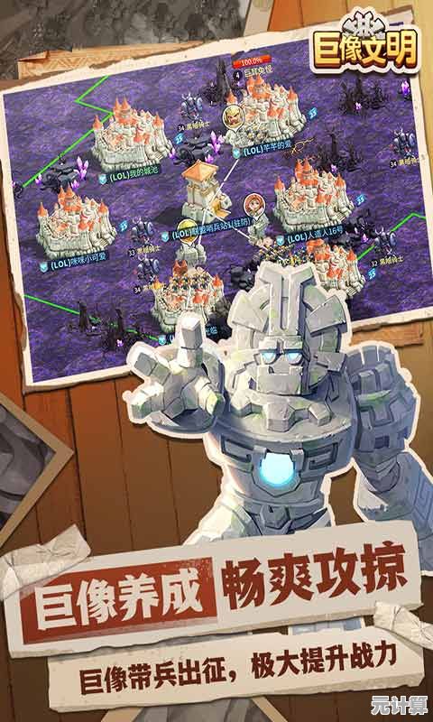 还在为操作复杂而烦恼？试试《巨像文明》的自动战斗与武器切换玩法！