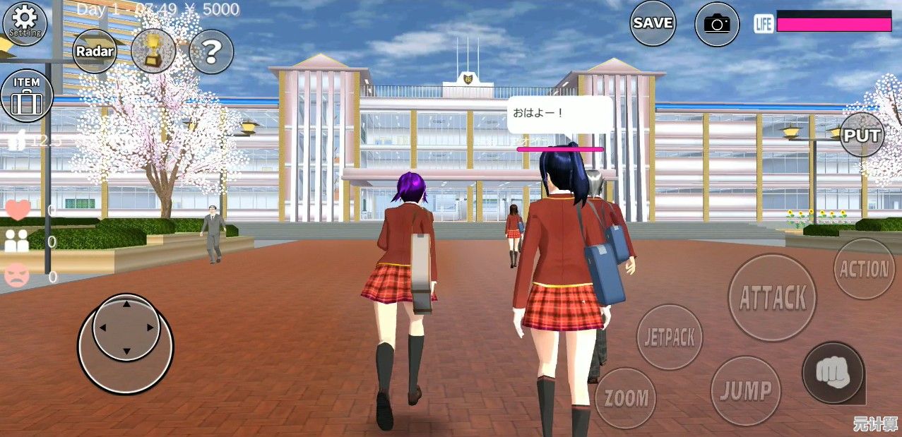 还在找高自由度校园模拟游戏？樱花校园SAKURA英文版原版SAKURA SchoolSimulator不试试吗？