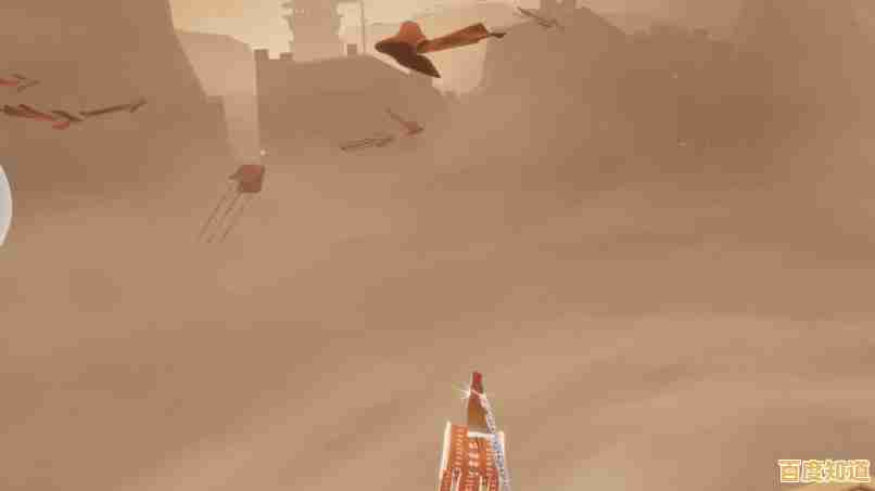 雪山沙漠尽收眼底，操控白袍小人解谜的《风之旅人》你确定不试试？